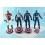 The Avenger Hero Captain America Figure 4Pcs Set