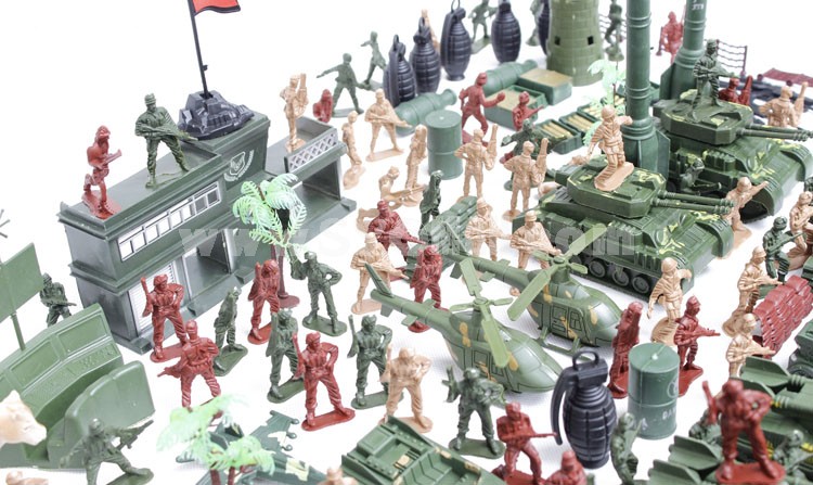 World War II Military Soldier Model Figures Toys 488Pcs Set