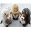 Cute QQ Penguin Shell Piggy Bnak Money Box 