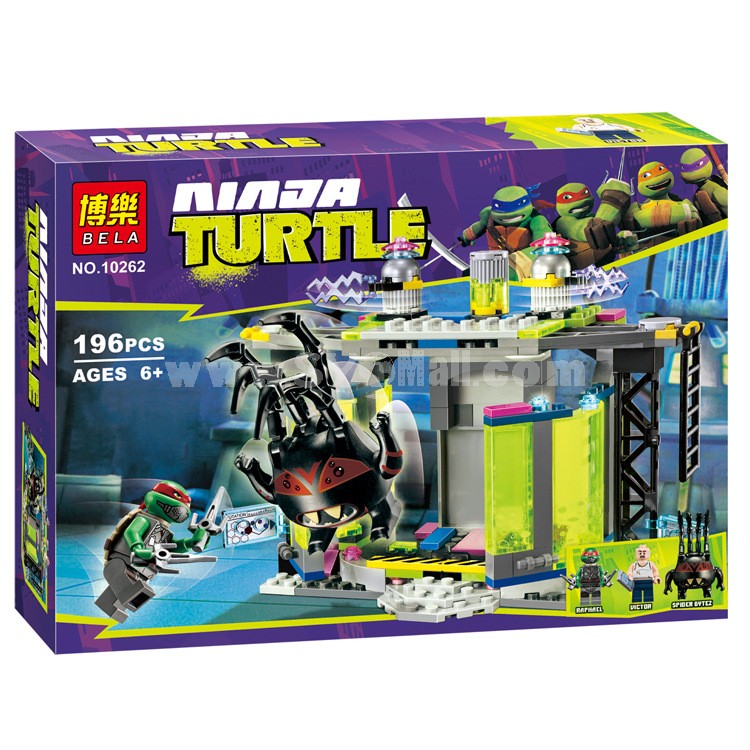 DIY Teenage Mutant Ninja Turtles Assembly Blocks Figure Toys-Variation Chamber Release