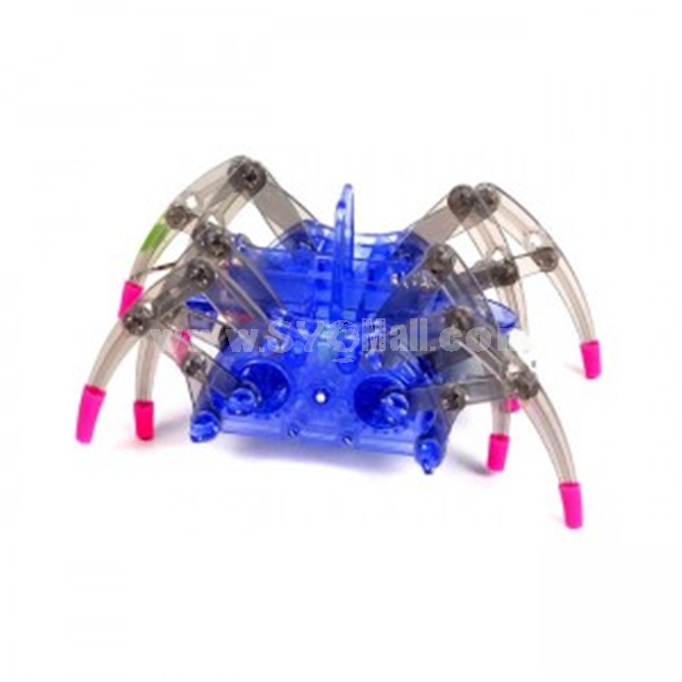 DIY Electric Spider Robot Educational Assembles Toy for Children