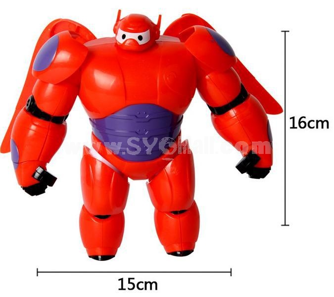 Big Hero 6 Baymax Action Figures Toy Removable Deformation Armor
