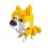 BOYU DIY Diamond Mini Blocks Figure Toy Cute Firewood Dog 75Pcs 8201A