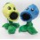 Plants vs Zombies Series Plush Toy 2pcs Set - Peashooter 15cm/6inch and Ice Peashooter 15cm/6inch
