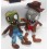 Plants vs Zombies 2 Series Plush Toy 2pcs Set - Pirate 30cm/12inch and Cowboy Zombie 30cm/12inch