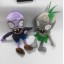 Plants vs Zombies 2 Series Plush Toy 2pcs Set - Purple Zombie 30cm/12inch and Green Dress Zombie 30cm/12inch