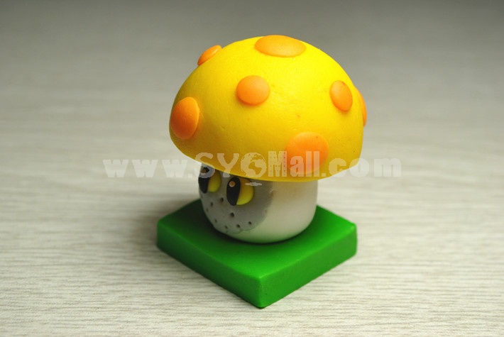6 x Plants vs Zombies Toys Dark Ages Series Game Role Figures Polymer Clay Toy 