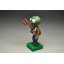Plants vs Zombies Series Display Toys Game Role Figures Polymer Clay Decorations Zombies 6Pcs Set