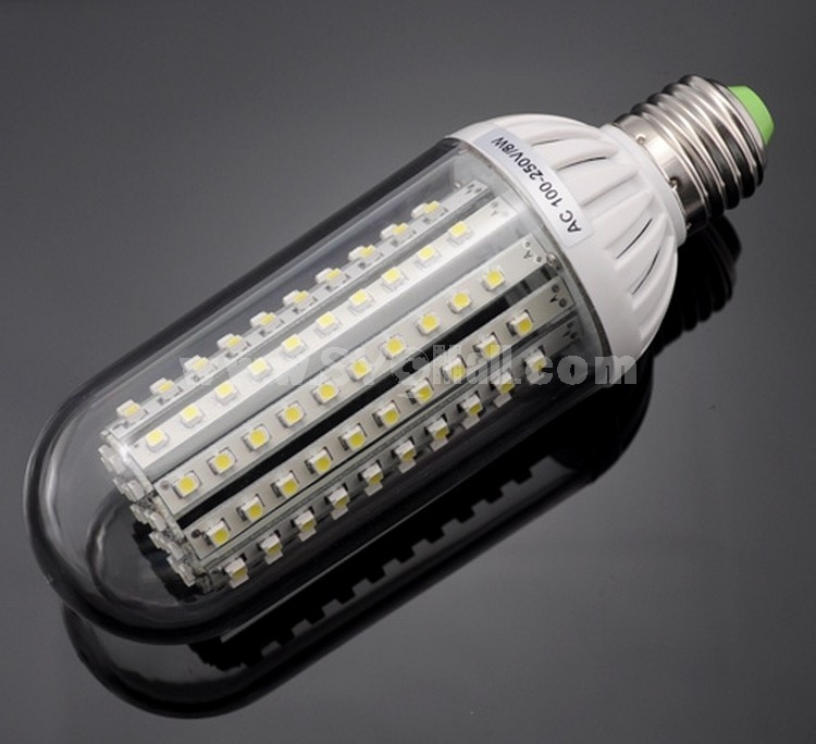 AF012 AC100-250V E27 8W White Light 138 3528 SMD LED Energy Saving Lamp