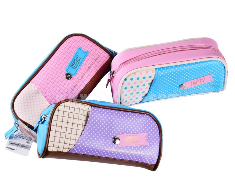 M＆GTM  New Style PU High-capacity Pencil Case