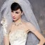 MTF Luxurious Bowknot Lace up Sweetheart Sequins Wedding Dress S1282