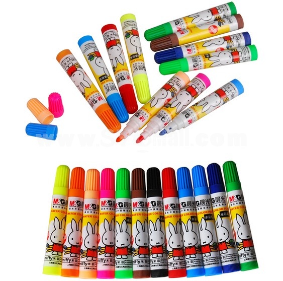 M＆GTM 12 colors water color pen