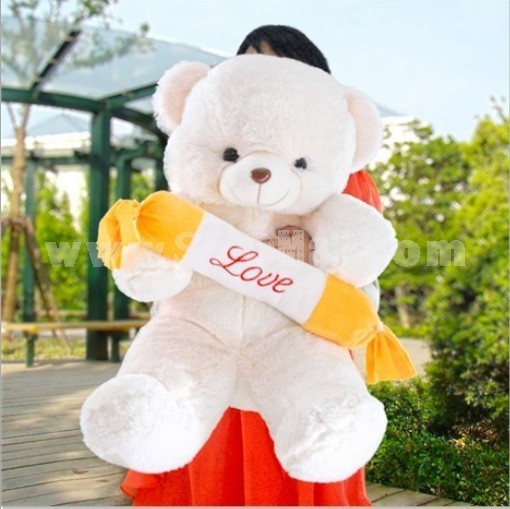Extra large 100cm sweet bear shaped plush toy