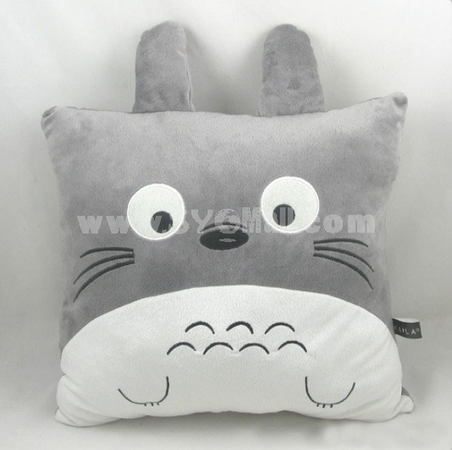 Totoro shaped sofa plush pillow