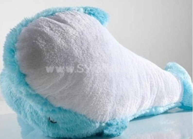 Large size 90cm dolphin shaped plush toy