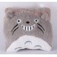 Lovely Cartoon Square Face Totoro Shape Hand Warm Stuffed Pillow