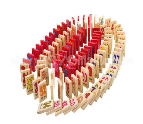 Children Chinese Pattern Domino Educational Toys