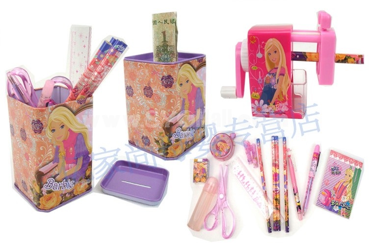 Lucurious Barbie Stationeries Sets