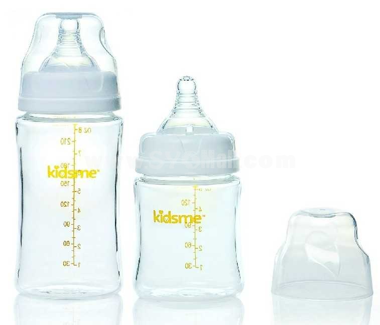 Glass Nursing Bottle Sets 2Pcs(150ML+240ML)