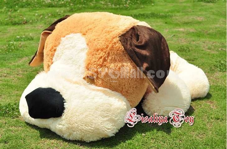 Lovely Cartoon Sleepy Dog PP Cotton Stuffed Lint Toys