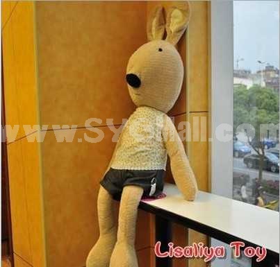 Hot Sale Lovely Cartoon M Sugar Rabbit PP Cotton Stuffed Lint Toys