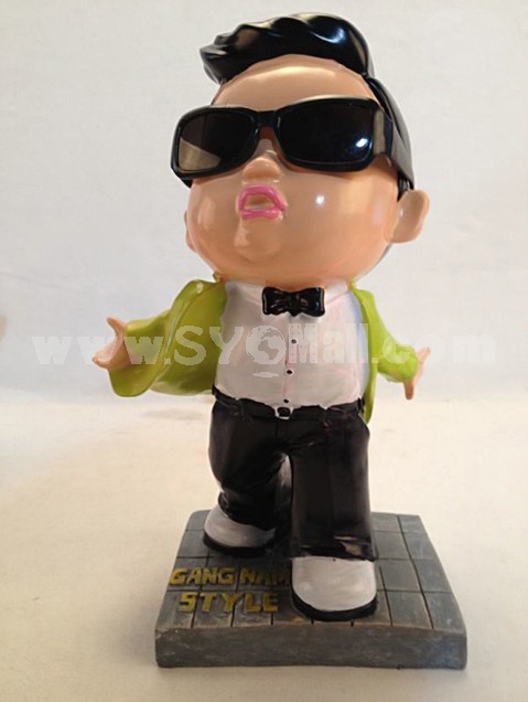 Creative Gangnam Style PSY Shaped Piggy Bank