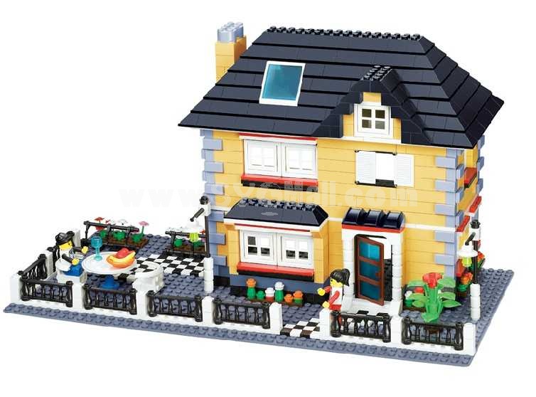 LEGO Luxury House Intelligence Building Blocks