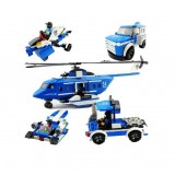 LEGO 5 in 1 Land/Air Police -Building Blocks