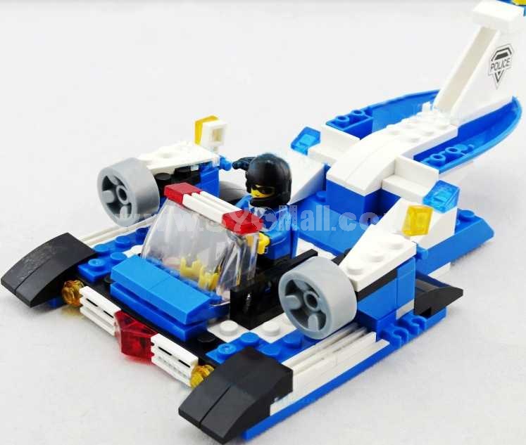 LEGO 5 in 1 Aeroamphibious Police Intelligence Blocks