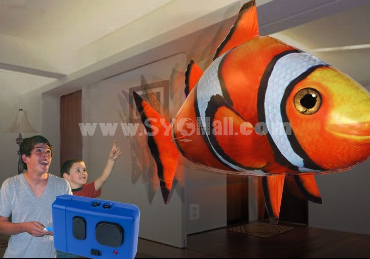 Air Swimmer Remote Control Inflatable Flying Shark/Clowfish
