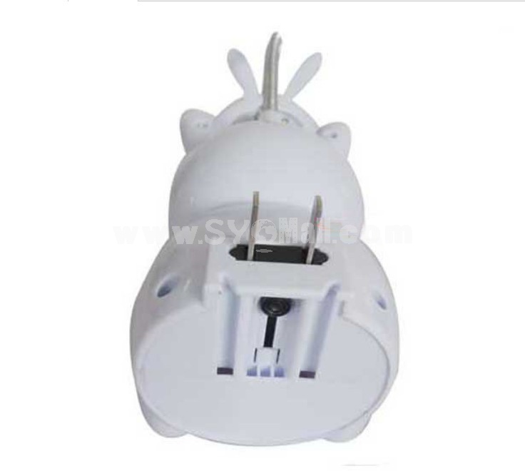 YUCHENG Cartoon Rabbit Shaped LED Eye-Protection Lamp with Fan