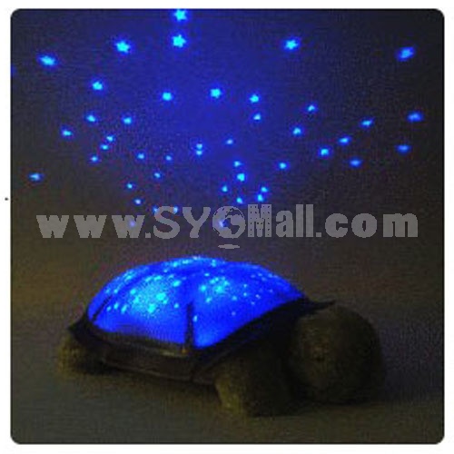 Twilight Turtle Starry Night Projector Light With Music