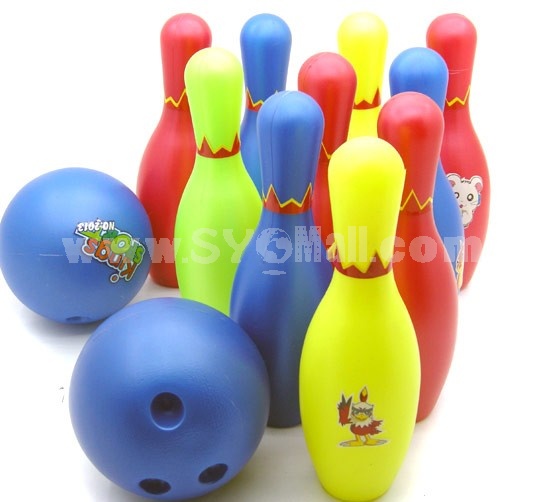 Bowling Pins&Balls Set Educational Toy (XBB-1402)