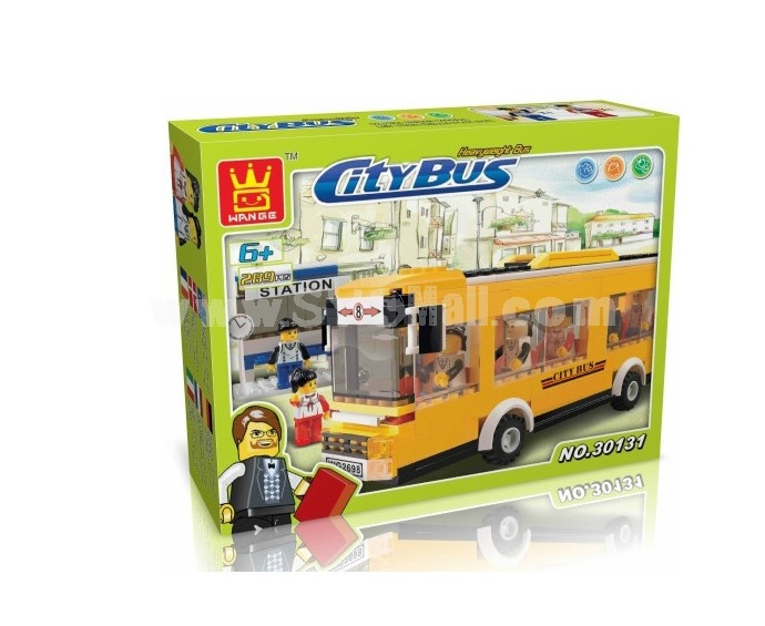 WANGE High Quality Blocks Bus Series 289 Pcs LEGO Compatible 30131