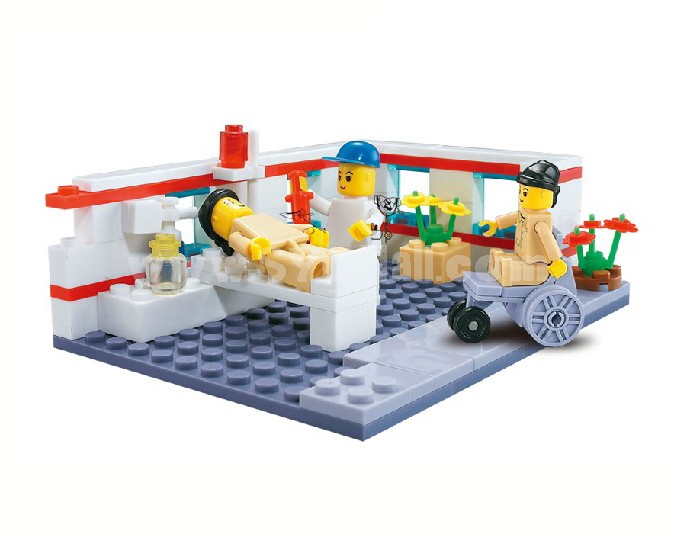 WANGE High Quality Blocks Hospital Series 138 Pcs LEGO Compatible 27162
