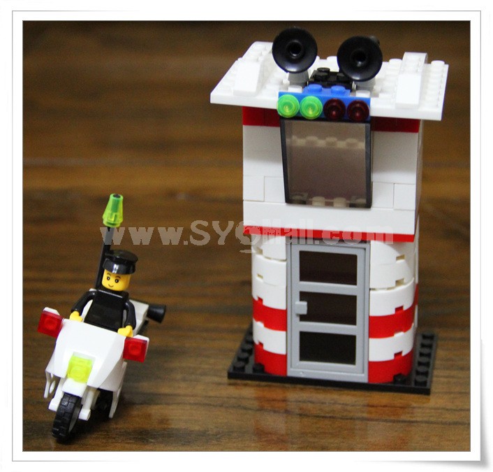 WANGE High Quality Blocks Fire Station Series 133 Pcs LEGO Compatible 040811