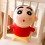 Crayon Shin-chan 35cm/14" PP Cotton Stuffed Toys Red