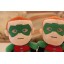 Cute Batman Plush Toys Set 2Pcs 18*12cm