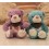 Cute Teddy Bear Plush Toys Set 4Pcs 18*12cm