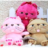 Cute & Novel Tipsy Cat Plush Toys Set 2Pcs 18*12cm