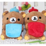 Cute & Novel Bear Plush Toys Set 2Pcs 18*12cm
