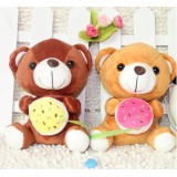 Cute & Novel Bear Plush Toys Set 3Pcs 18*12cm