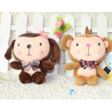 Cute & Novel Lover Monkey Plush Toys Set 2Pcs 18*12cm