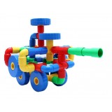 64 pcs Plastic Pipes Toy