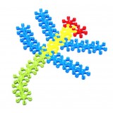 320 pcs Snowflake Puzzle Building Blocks Toy