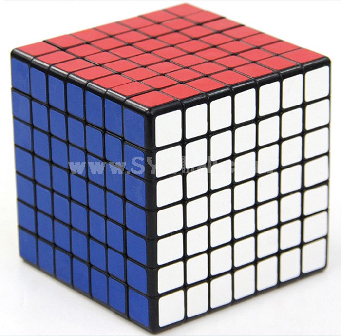 ShengShou 7x7*7 Speed Cube White Twisty Magic Puzzle
