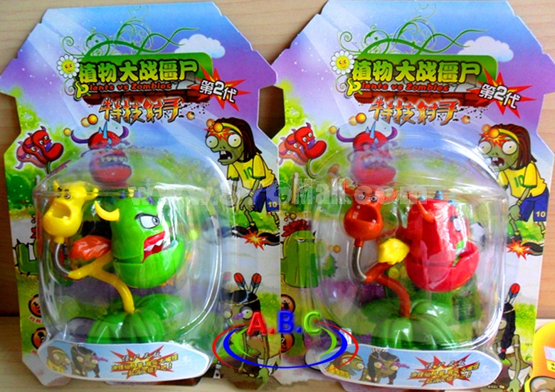 Plants VS Zombies Chomper Plastic Doll Shooting Doll