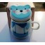 Cute Cartoon Animal Ceramic Coffee Cup Mug with Lid