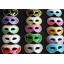 10pcs Halloween/Custume Party Mask Male Mask with Gold Dust Half Face