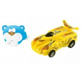 Music Car & Helicopter 2 in 1 Model Toy